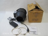 HF Series Circular Pipe Fan, 4 inch Mod: HF-100, with Hose and Clamps, New in Packaging,