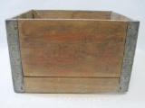 Sealtest Foods Wood with Metal Crate