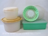 Assorted Tupperware Storge Containers with Tops