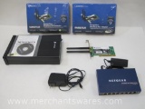 Computer Accessories, I/O Magic External Double Layer DVD Rewritable Drive, Three Linksys RangePlus