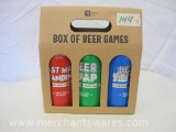 Table Fun Box of Beer Games, includes 3 Games