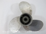 Aluminum 3 Blade Propeller Boat Prop, 4 inch Blades