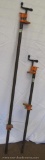 Two Pony Pipe Clamps, HE M 7, M 10