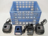 Four Battery Chargers for Lincoln Electric and more - see pictures for details