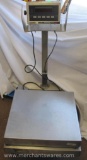 Weigh-Tronix Stainless Steel Scale, 100 lb Capacity, Mod: BS-2020-A,with IQ plus 355 Digital Weight