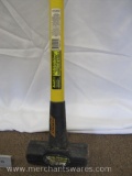 Ludell 10lb Striking Tool Sledge Hammer with Fiberglass Handle