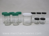 Lot of Bottles and Jars, 4 to 8 oz