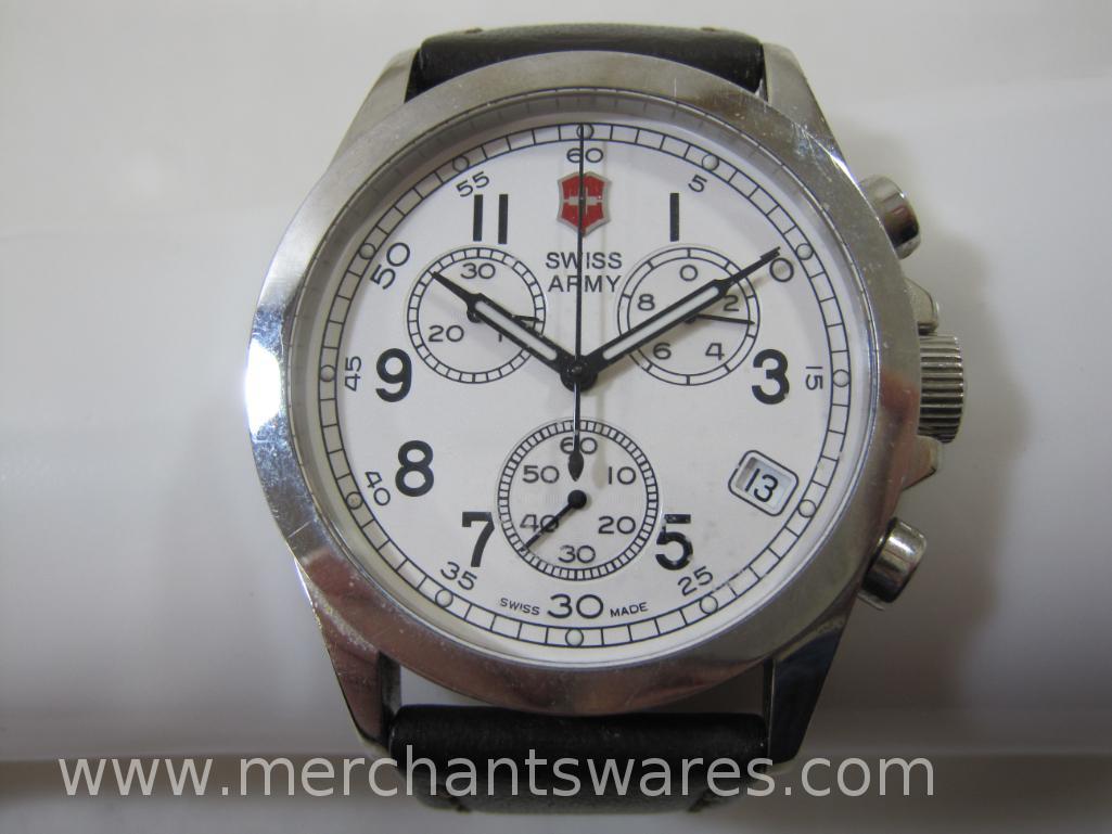 【未使用品】victorinox swiss army 腕時計 Victorinox Swiss Army Infantry 24083 Wrist Watch | Proxibid