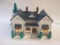 Department 56 Snow Village Grandma's Cottage Lighted Christmas House, small chip on back stairs, see