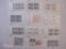 Twelve Blocks of US Postage Stamps including 10c Minerals (1538-1541), 10c The Legend of Sleepy