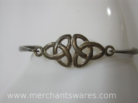 Sterling Silver 925 Celtic Knot Bracelet