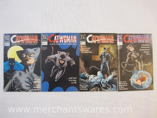 Catwoman Four Issue Mini Series for Mature Readers, Issues 1-4, Feb-May 1989, 8 oz