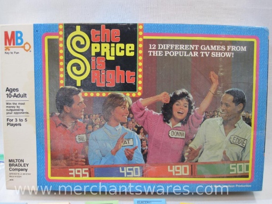 The Price is Right Board Game, 1986 Price Productions, Milton Bradley Company, 1 lb 8 oz