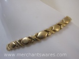 10K Gold XO Bracelet, T&C, 4.8 g