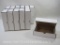 Twelve Small White Boxes, Approximately 5 x 9 x 2 inches