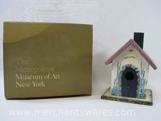 Handmade and Hand Painted Birdhouse