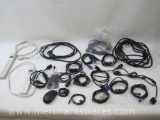 Surge Protector Power Strips, Computer and Monitor cords and more