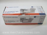 LED Emergency Light with Adjustable Optics, Nicad Battery, Lithonia Lighting, In Box