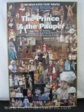 Framed The Helen Hayes Youth Theatre The Prince and the Pauper 2005 Advertisement Poster, approx 27