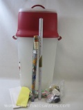 Homz Snaplock Wrap Storage Box with Paper Included as Pictured
