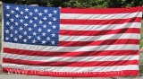 Large Valley Forge Flag Company Inc. American Flag, approx 5 X 9.5 Feet, 100% Cotton-Bunting