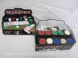 Cardinal's Professional Texas Hold'em Poker Set in Tin