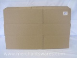 Ten Small Boxes, New - Approximately 11 x 3.5 x 8 inches