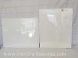 Six 16 inch by 20 inch Canvases, New in two packages of Three