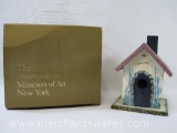 Handmade and Hand Painted Birdhouse
