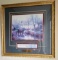 Thomas Kincaid Framed and Matted 
