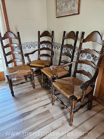 Four Dining Room Chairs, AS IS, See Pictures