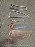 Assortment of Hand Saws