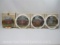 Four Museum Editions Ltd. Collection Plates, The Colonial Heritage Series, 7 lbs 6 oz