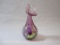 Violet Iridescent Mini Perfume Bottle with Dropper and in Gift Box, 5oz