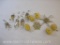 Assorted Christmas Decor including Gold Tone Filigree Ornaments and more, 9 oz