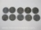 Ten 1943 US Steel Pennies, 1 oz