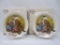 Two Knowles 1854 Csatari Grandparent Plates 1980, The Bedtime Story, Plate No. 03,993A and 00,570A,