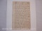 Letter of Indenture from 1836, see pictures, 2 oz