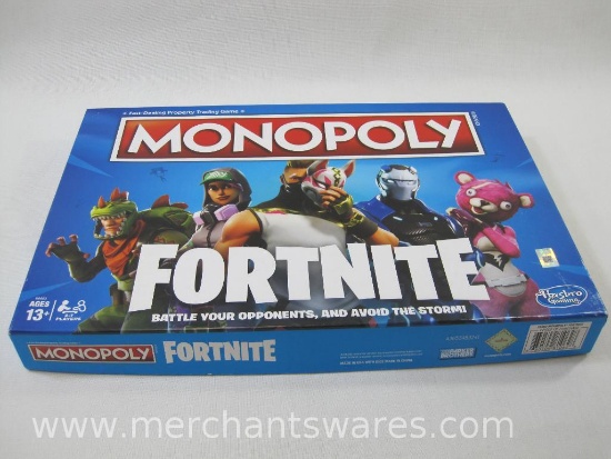 Monopoly Fortnite Edition Board Game, Parker Brothers- Hasbro Gaming, 1 lb 14 oz