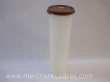 Vintage Tupperware Spaghetti Container with Serving Size Insert, 5 oz