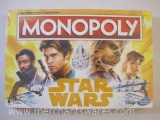 Sealed Monopoly Star Wars Game, 2017 Hasbro, 1 lb 11 oz