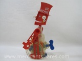Mr. Machine Robot Toy, Ideal Toy Corporation Circa 1961, 1977, As Is, Does Not Walk, 1 lb 10 oz
