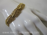 Monet Gold Tone Bracelet