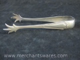 Sterling Silver Sugar Tongs, see pictures for Hallmarks, approx 21 grams