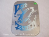 Vintage Led Zeppelin Glass Mirror, 12 oz