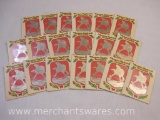 Nineteen 1983 Norman Rockwell Ornaments from McDonald's/Coca-Cola, 1 lb