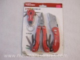New Hyper Touch 3-Piece Multitool Set, 1 lb 2 oz