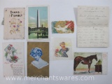 Early 1900's Postcards, Dinna Forget Birthday Letter Card and more, 2 oz