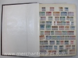 Postage Stamps of Italy includes Hinged, Cancelled and Unused Stamps, in Hingeless Album, 2 lbs