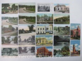 Twenty Two Early 1900's Postcards of Williamsport Pa, Some with Postmark and Stamps, 4 oz
